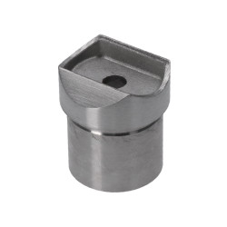 Držiak madla ø 33,7 mm na trubku ø 33,7 mm, brúsená AISI 304 Držiak madla ø 33,7 mm na trubku ø 33,7 mm, brúsená AISI 304